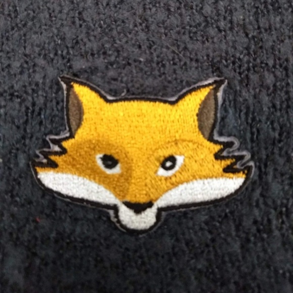 wet seal sweatshirt medium grey fox - Picture 3 of 5